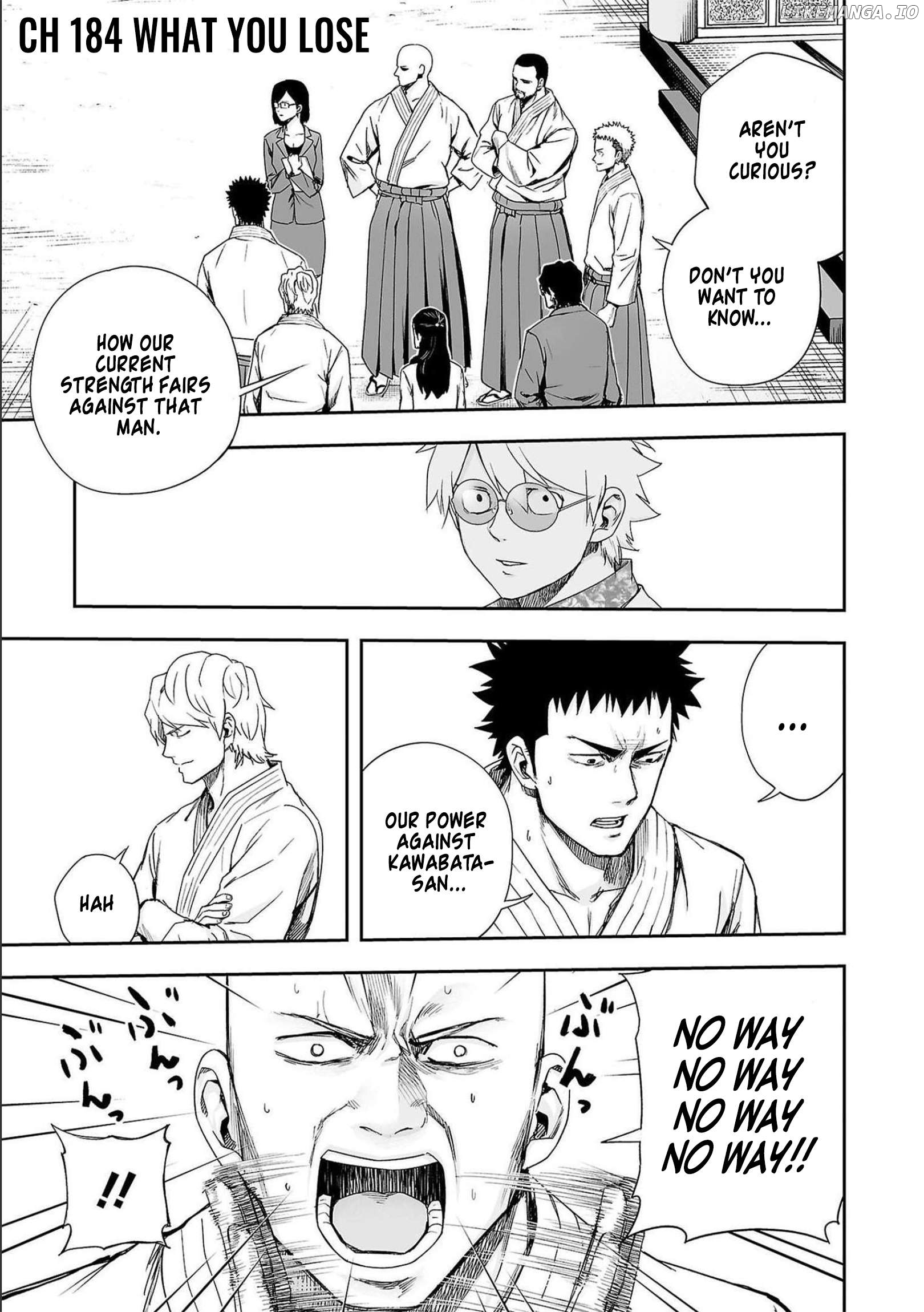 Tsuyoshi - Manga Chapter 184 - page 1