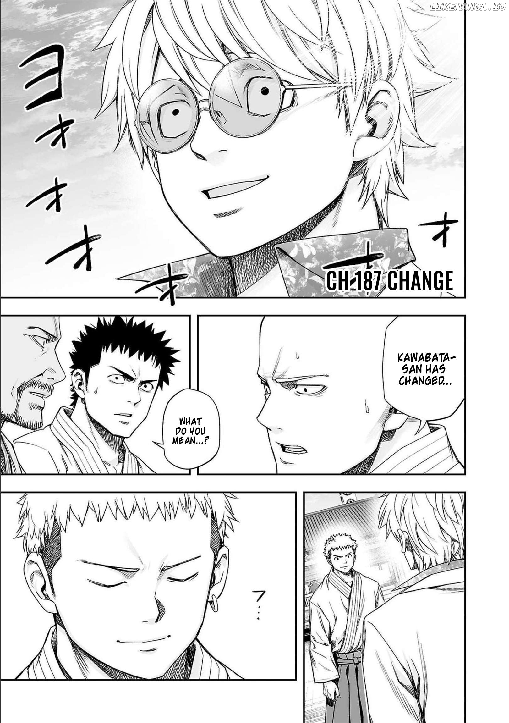 Tsuyoshi - Manga Chapter 187 - page 1