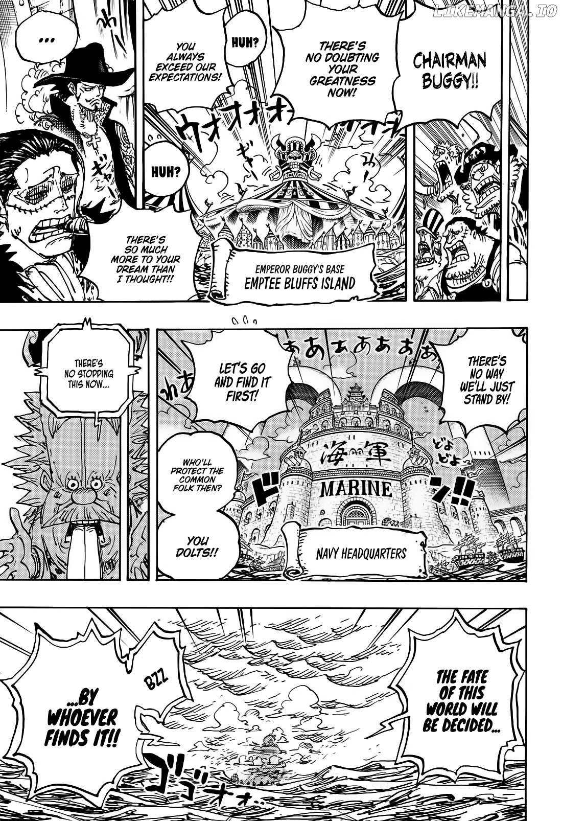 One Piece Chapter 1121 - page 14