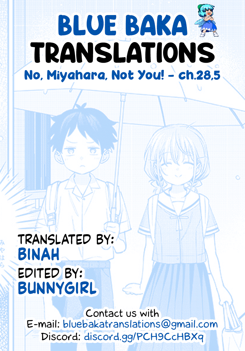 Chigau, Miyahara Omae janai! Chapter 28.5 - page 7