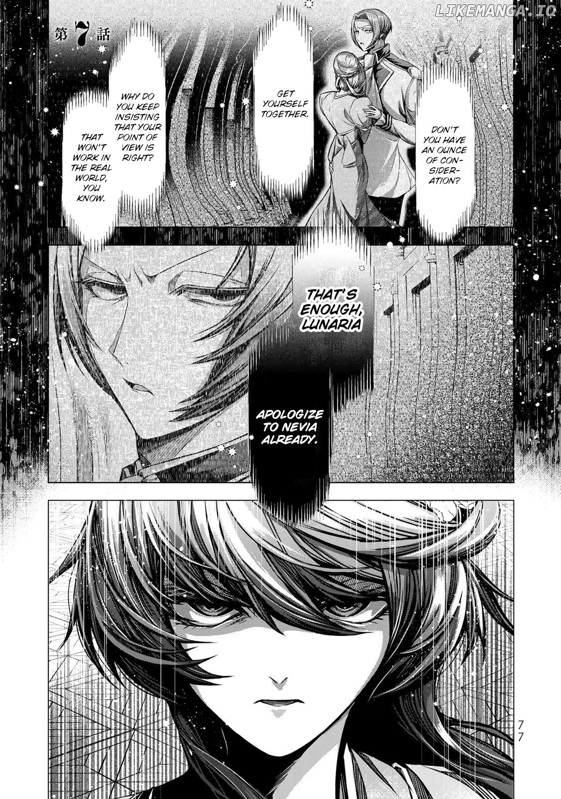 A Splendid Revenge Story of a Super-Dreadnought Cheat Villainess Chapter 7 - page 1