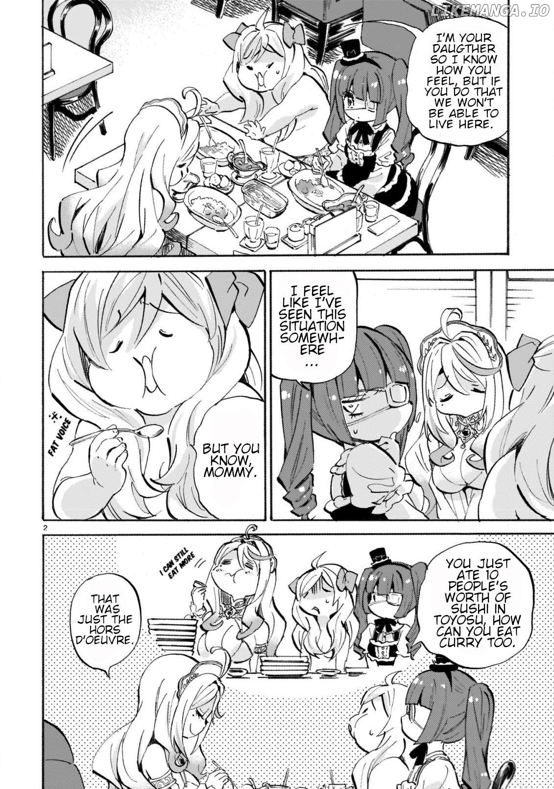 Jashin-chan Dropkick Chapter 260 - page 2