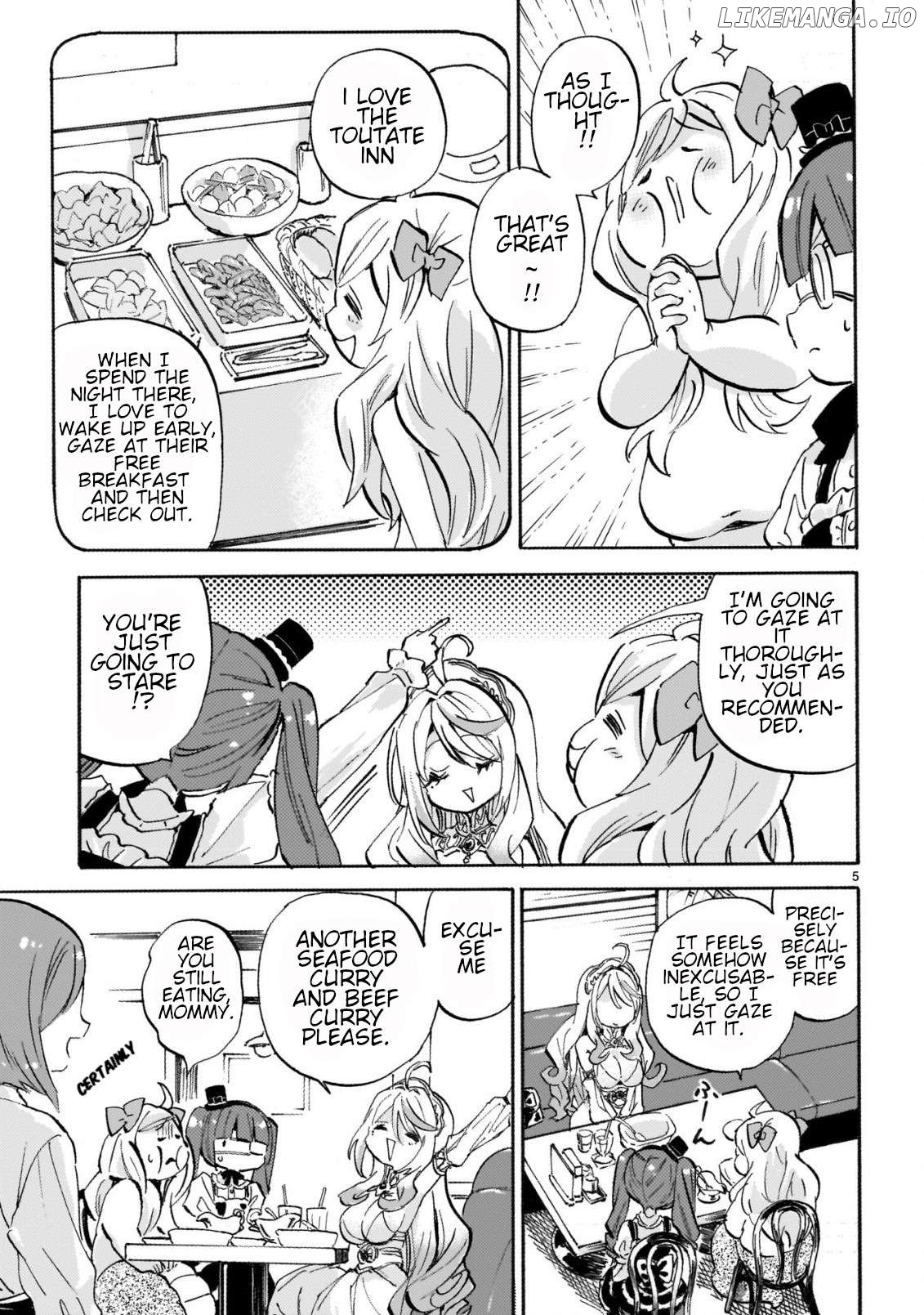 Jashin-chan Dropkick Chapter 260 - page 5