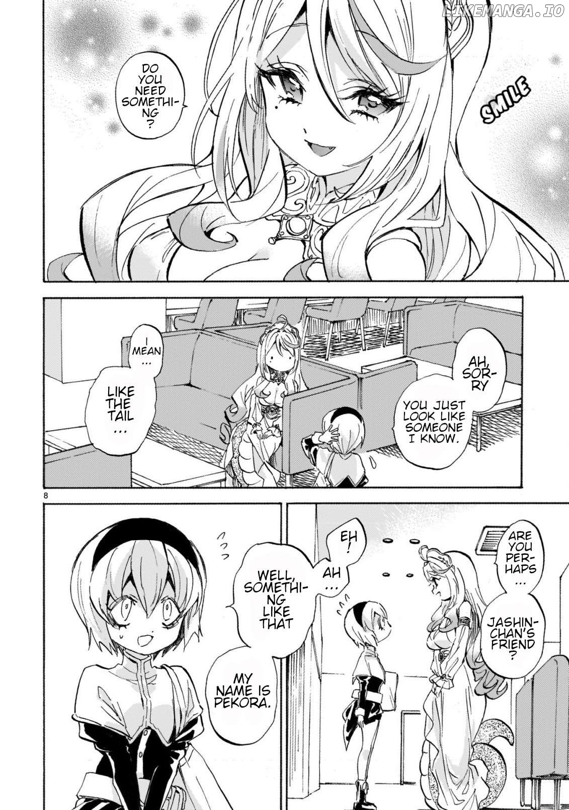 Jashin-chan Dropkick Chapter 260 - page 8