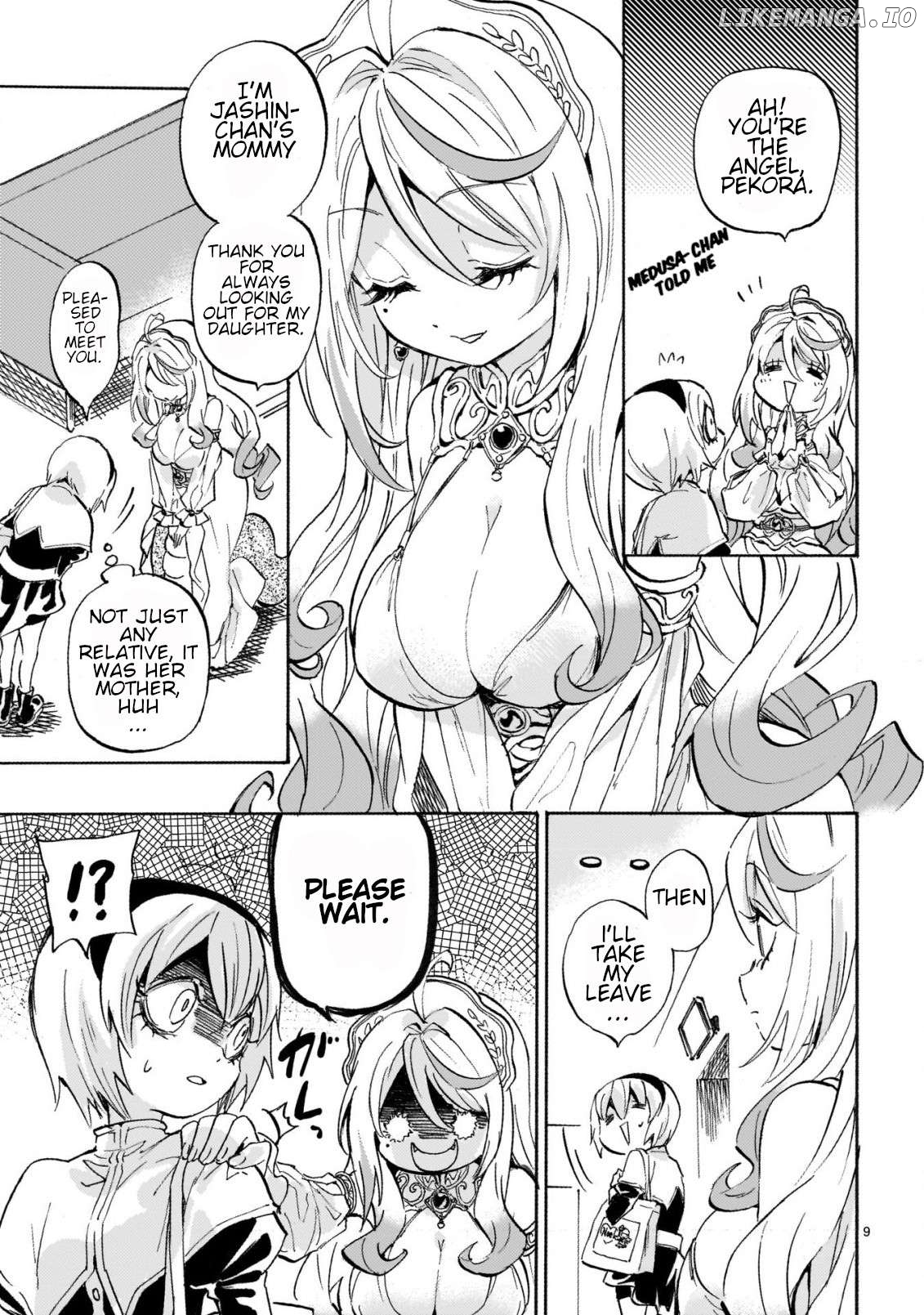 Jashin-chan Dropkick Chapter 260 - page 9