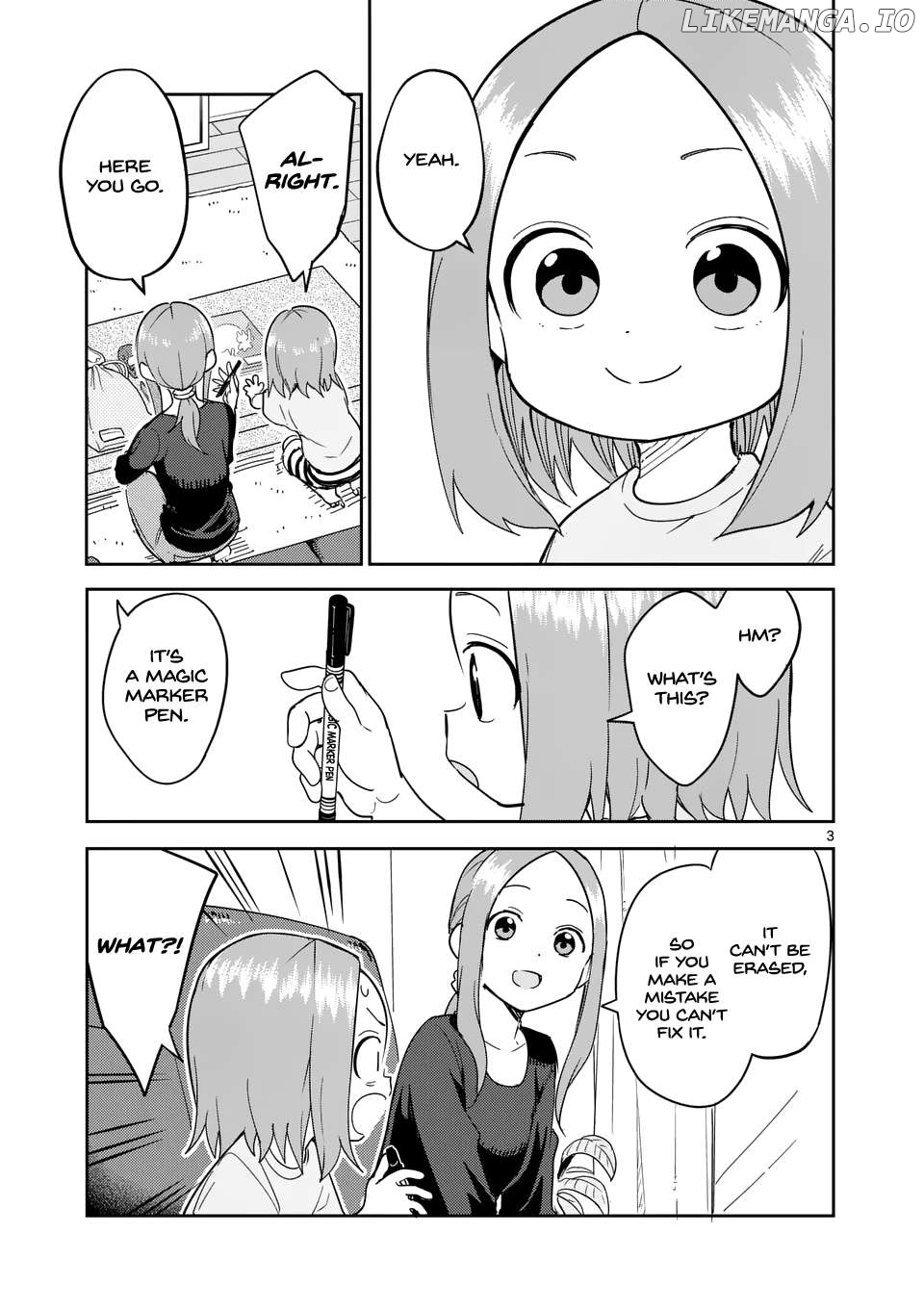 Karakai Jouzu no (Moto) Takagi-san Chapter 314 - page 3