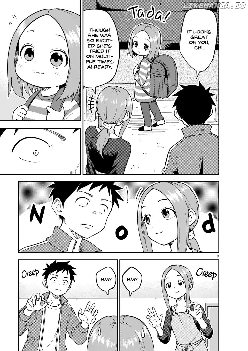 Karakai Jouzu no (Moto) Takagi-san Chapter 314 - page 9