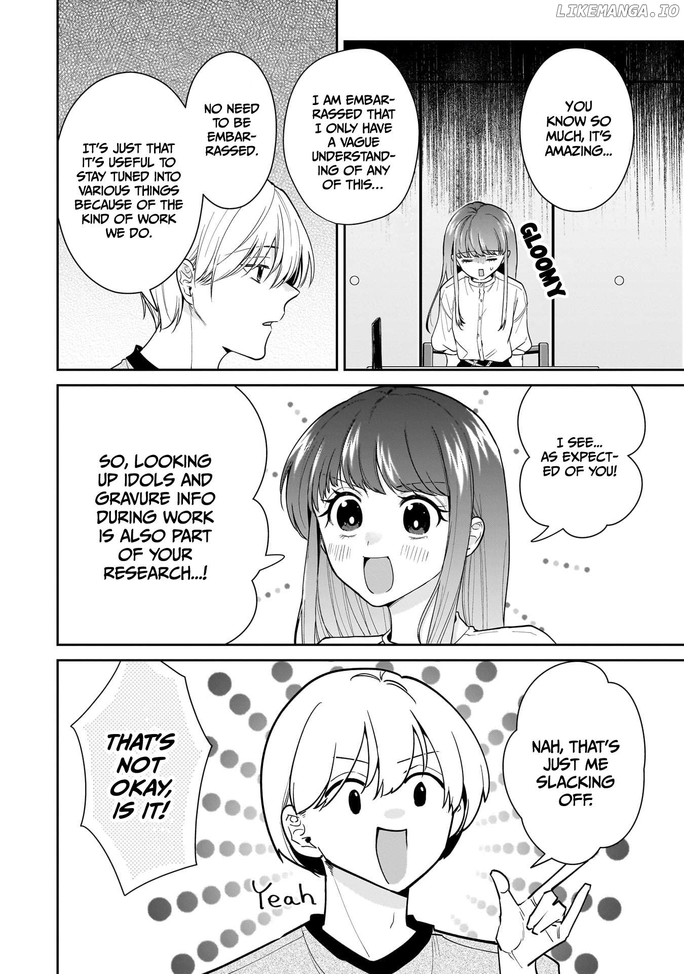 Misato-San Is A Bit Cold Towards Her Boss Who Pampers Chapter 19 - page 12