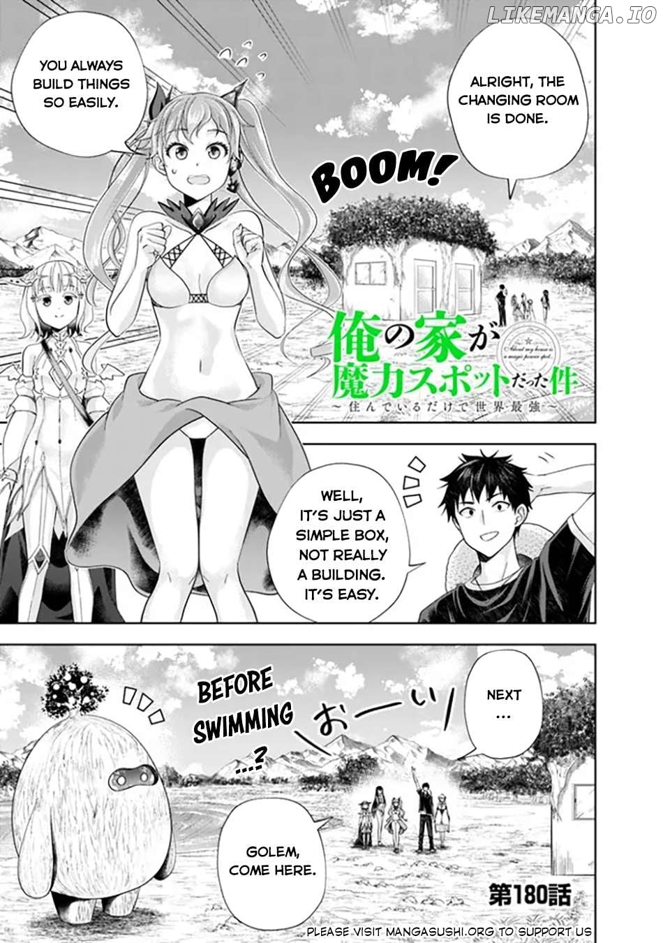 Ore no ie ga Maryoku Spot Datta Ken - Sundeiru Dake de Sekai Saikyou Chapter 180 - page 2