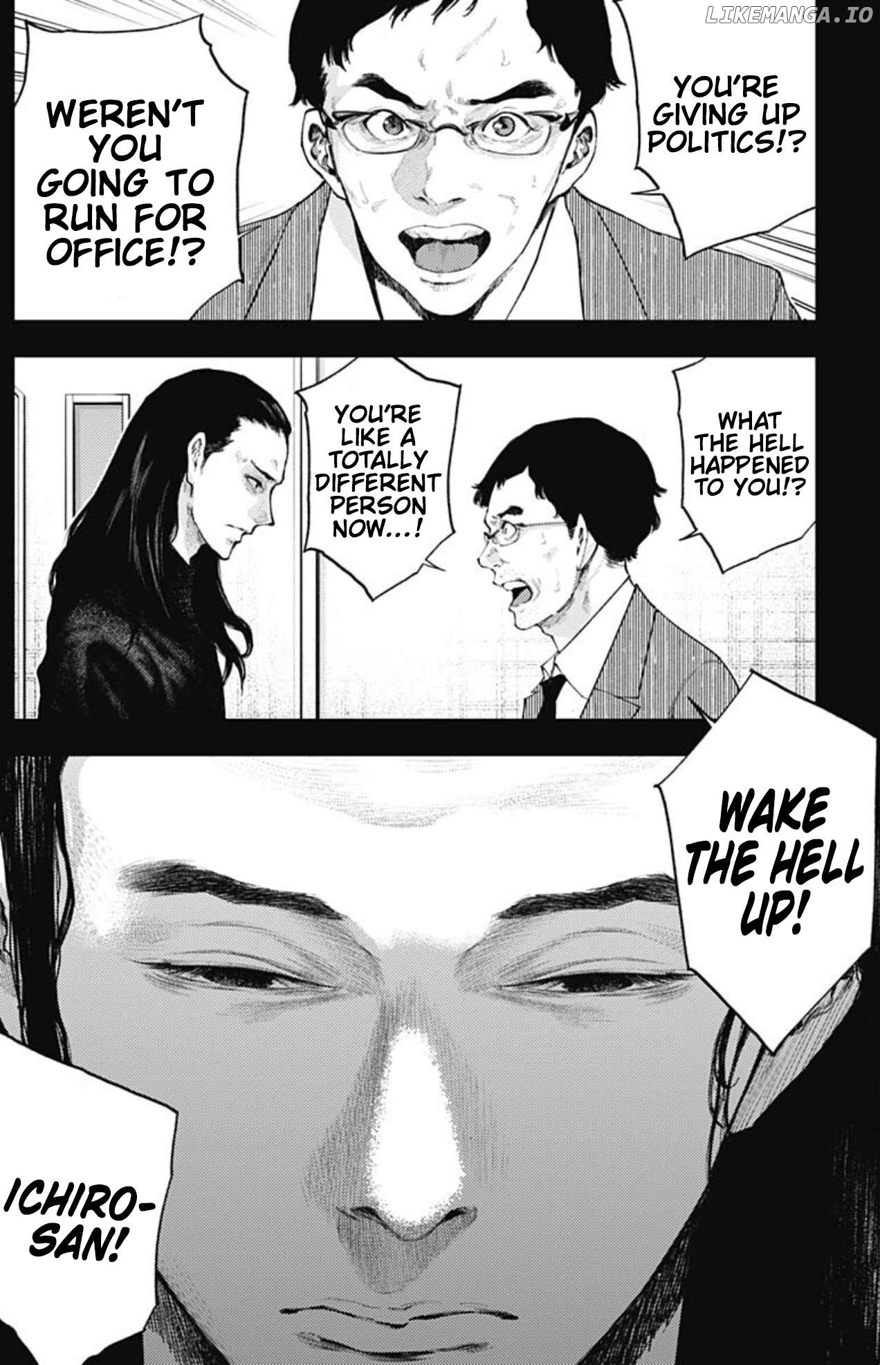 There is no true peace in this world -Shin Kamen Rider SHOCKER SIDE- Chapter 56 - page 2