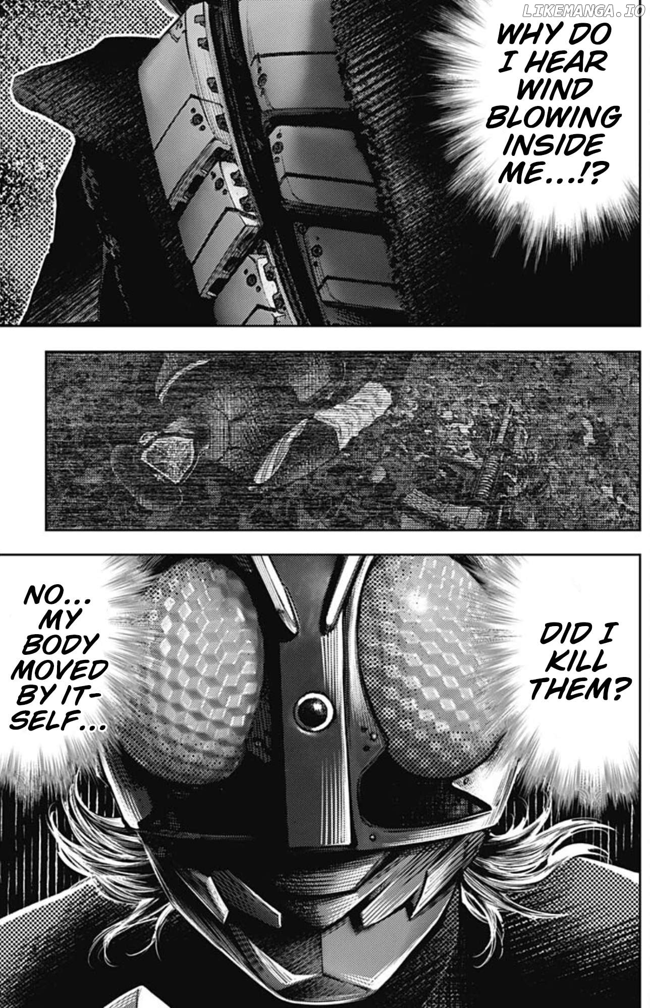 There is no true peace in this world -Shin Kamen Rider SHOCKER SIDE- Chapter 57 - page 14