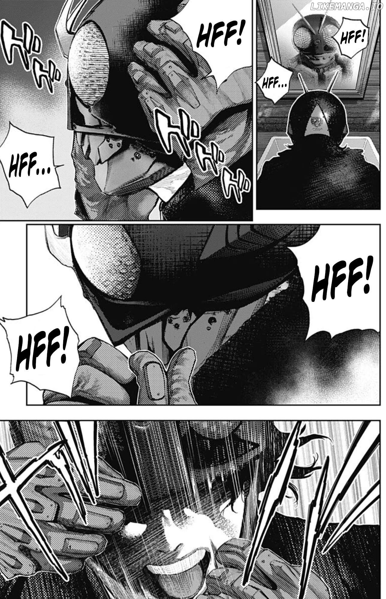There is no true peace in this world -Shin Kamen Rider SHOCKER SIDE- Chapter 57 - page 16