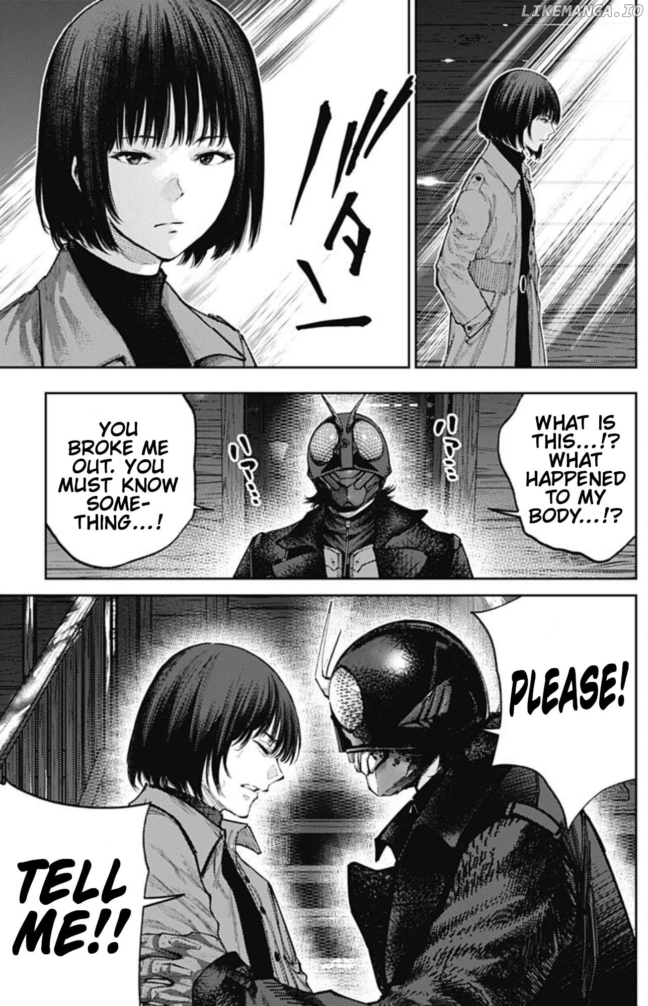 There is no true peace in this world -Shin Kamen Rider SHOCKER SIDE- Chapter 57 - page 18