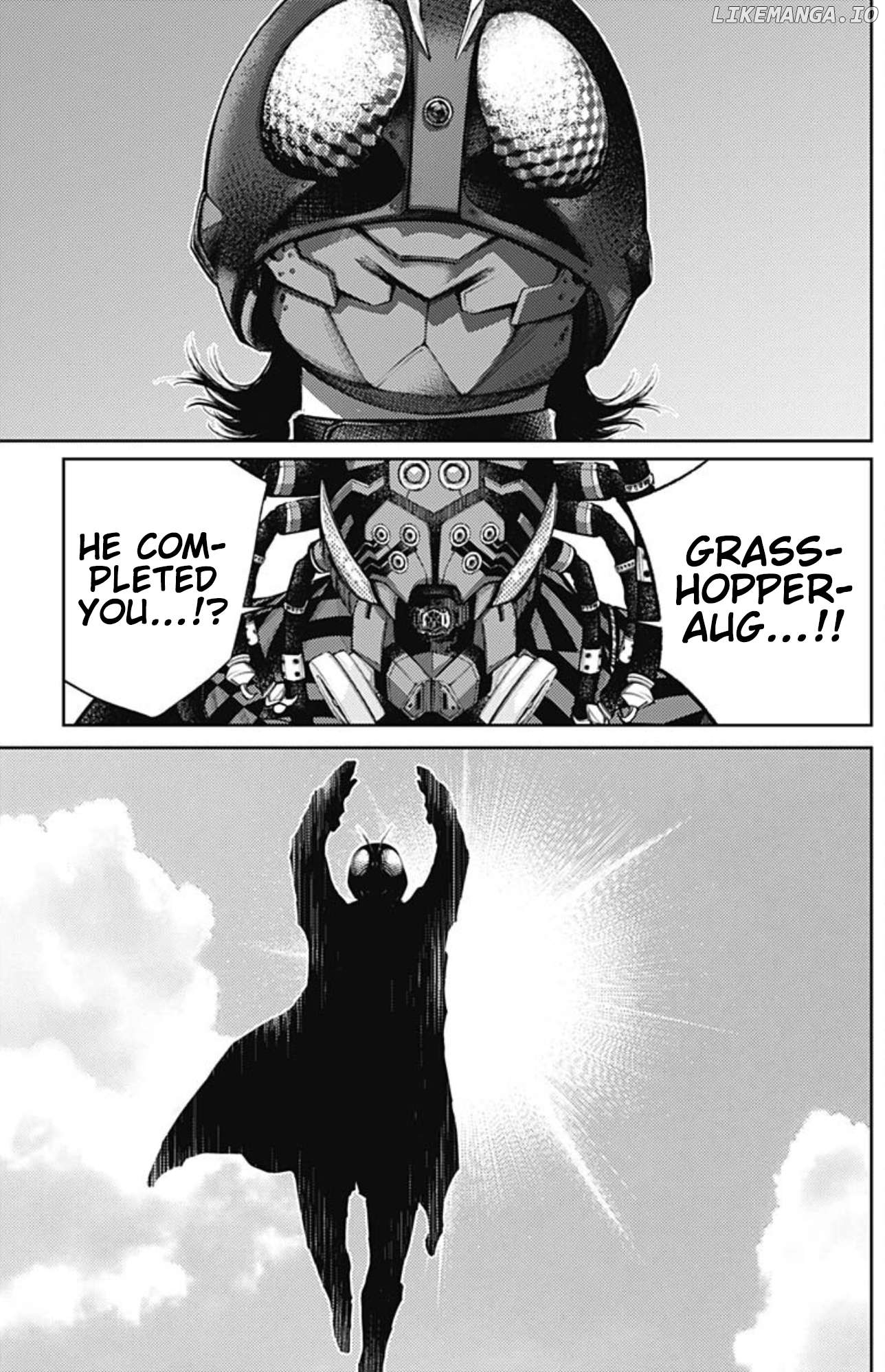 There is no true peace in this world -Shin Kamen Rider SHOCKER SIDE- Chapter 57 - page 6