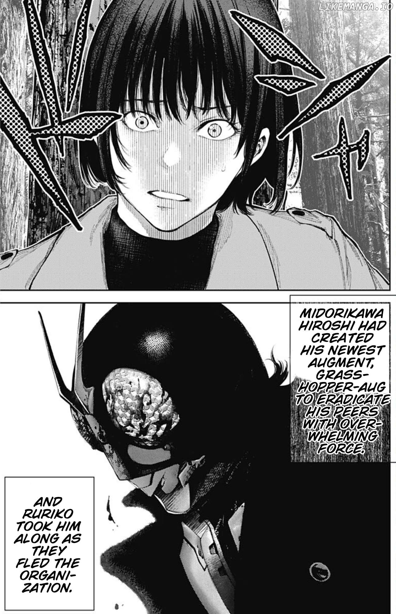 There is no true peace in this world -Shin Kamen Rider SHOCKER SIDE- Chapter 57 - page 8