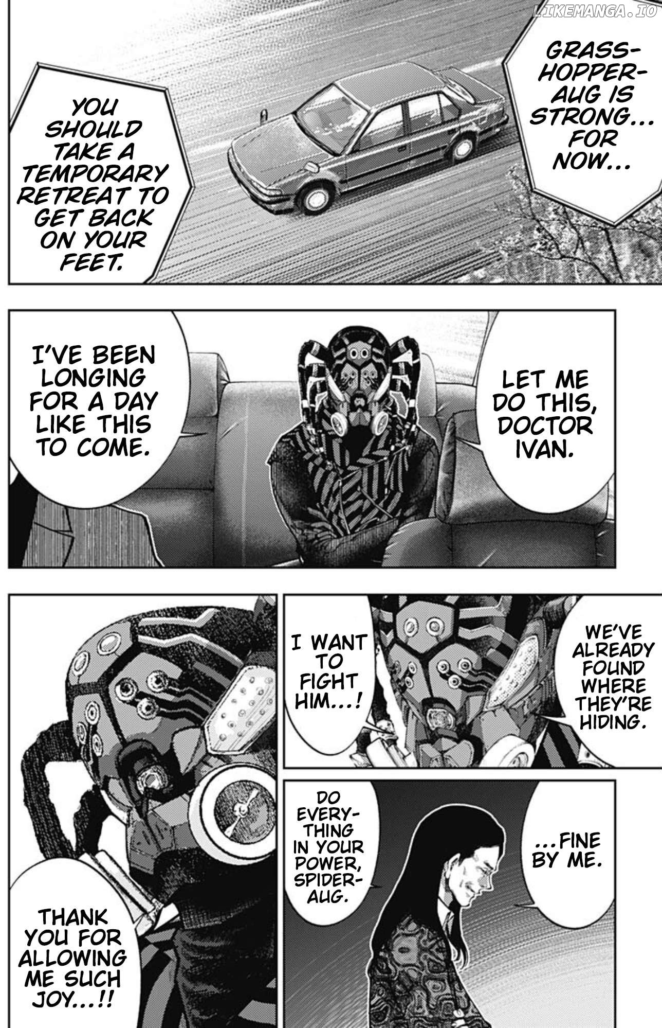 There is no true peace in this world -Shin Kamen Rider SHOCKER SIDE- Chapter 57 - page 9