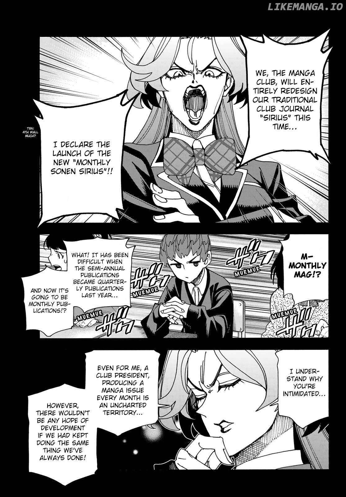 The Story Between a Dumb Prefect and a High School Girl with an Inappropriate Skirt Length Chapter 71 - page 5