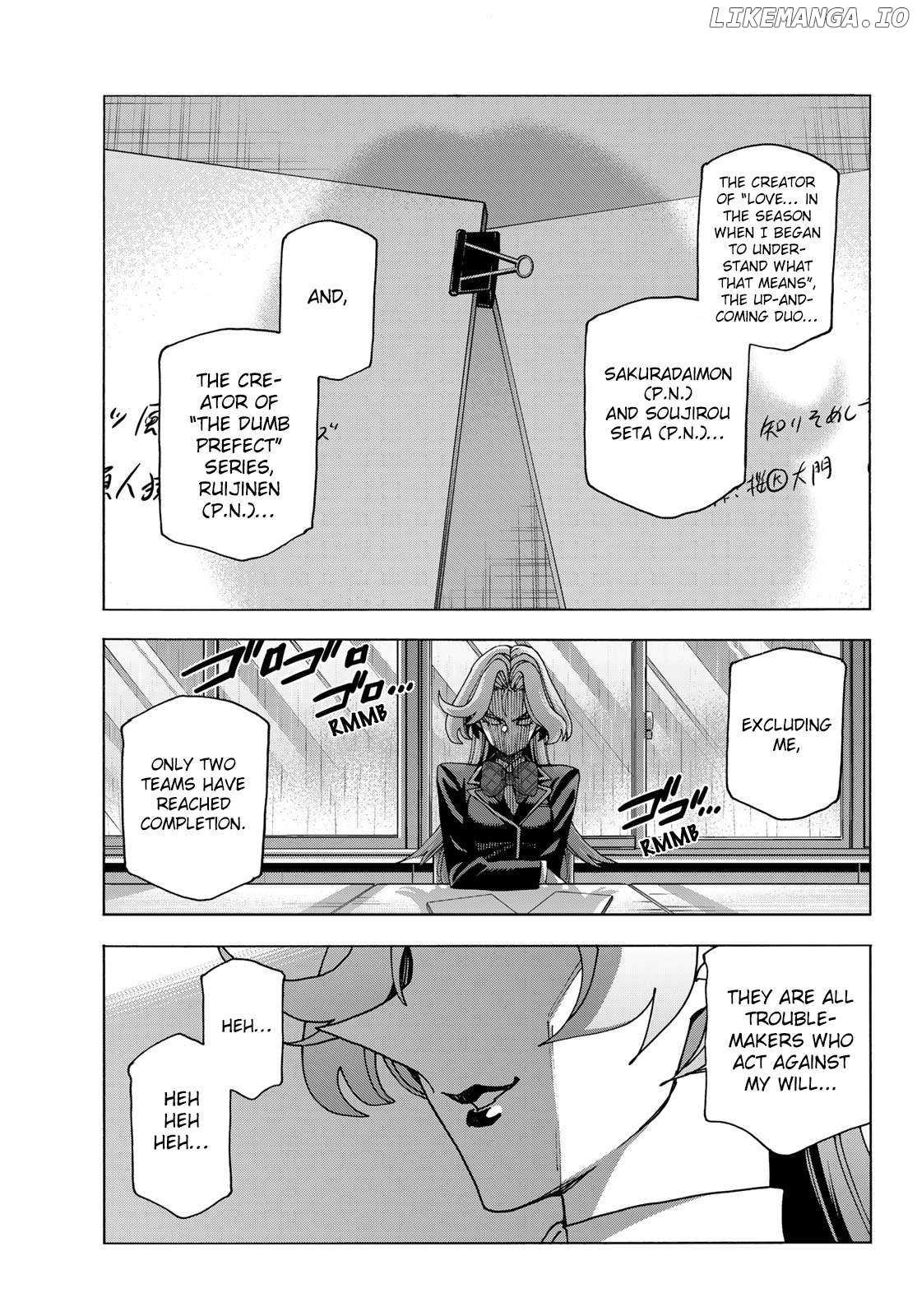 The Story Between a Dumb Prefect and a High School Girl with an Inappropriate Skirt Length Chapter 71.5 - page 7