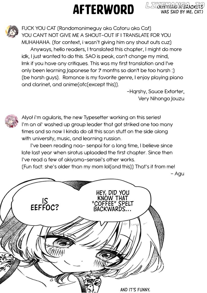 Noa-Senpai Wa Tomodachi. Chapter 29 - page 20