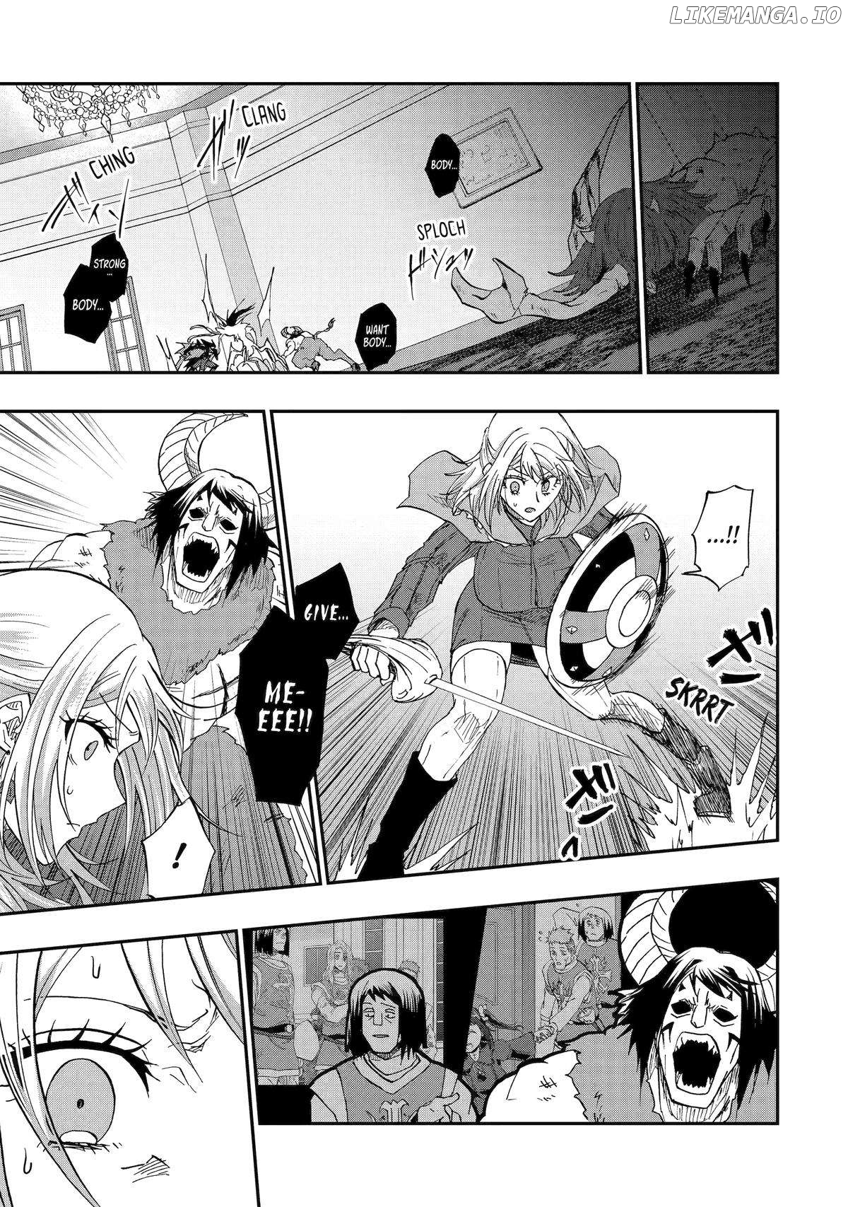 Ankoku Kishino no Ore desu Ga Saikyou no Hijiri Kishi wo Mezashimasu Chapter 65 - page 22
