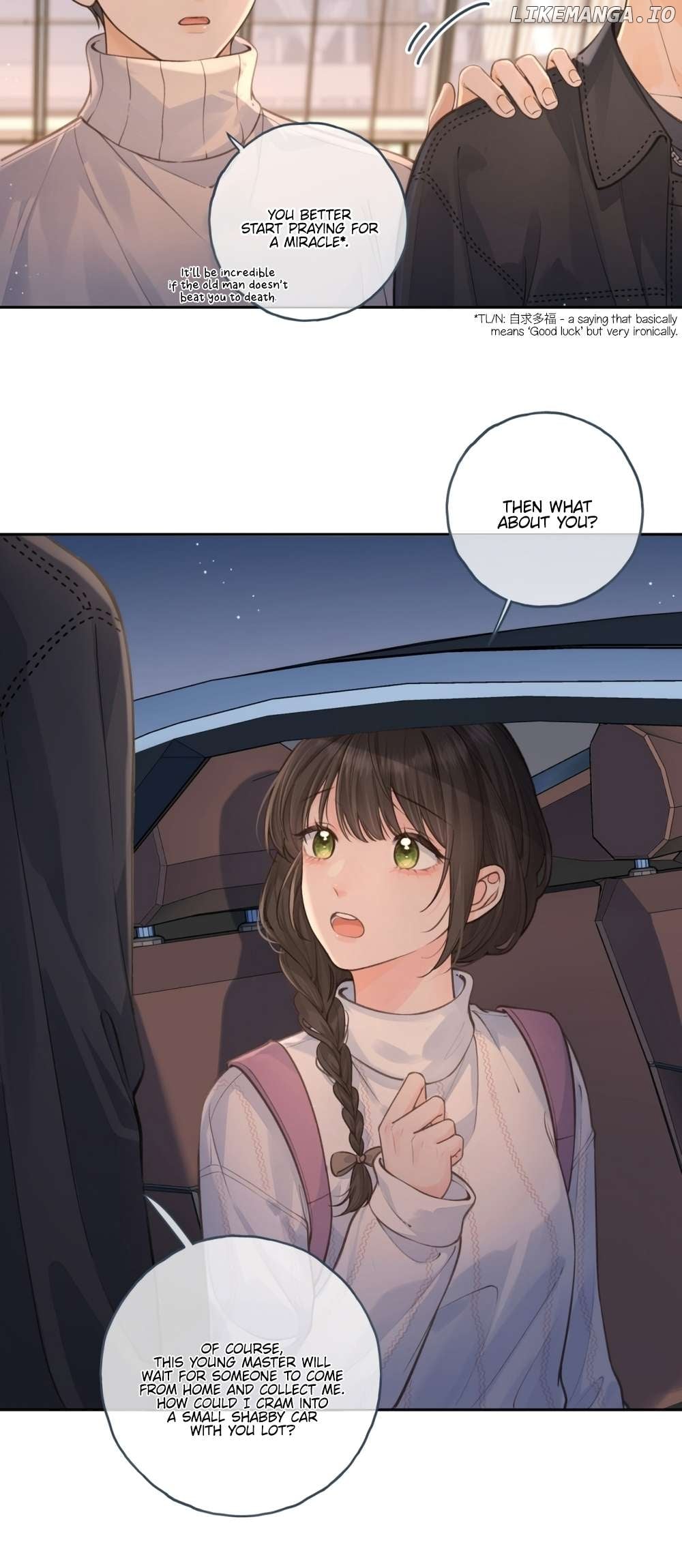 I Just Want To Mooch Off Your Luck Chapter 47 - page 17