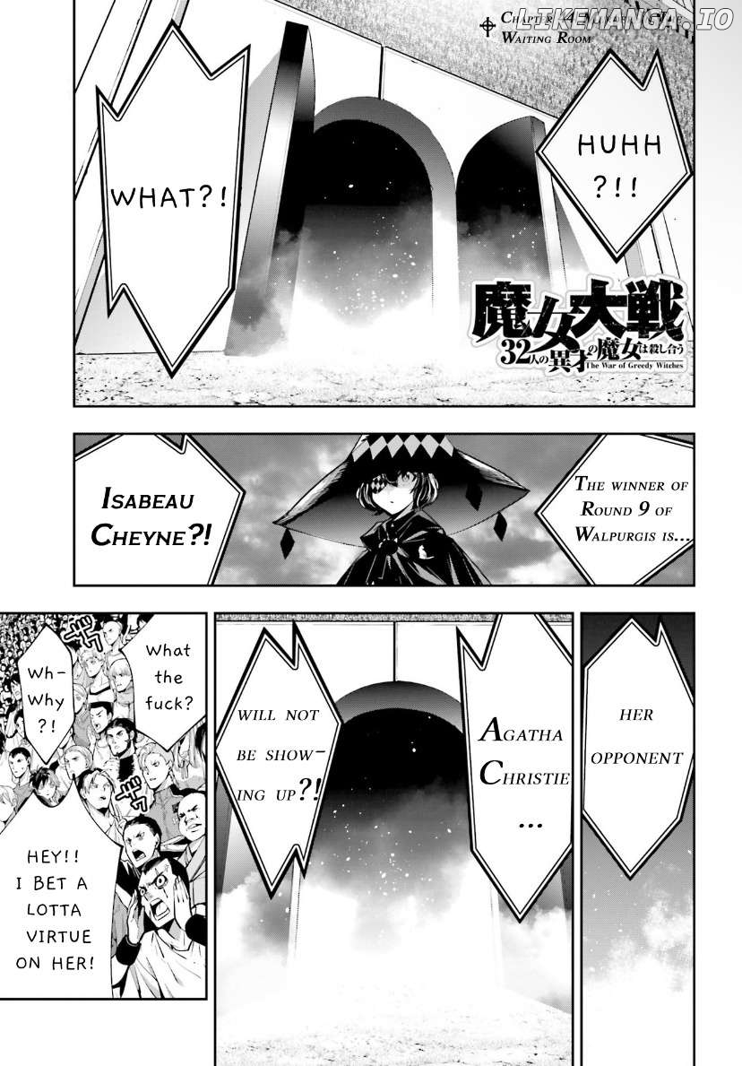 Majo Taisen - The War of Greedy Witches Chapter 44 - page 1