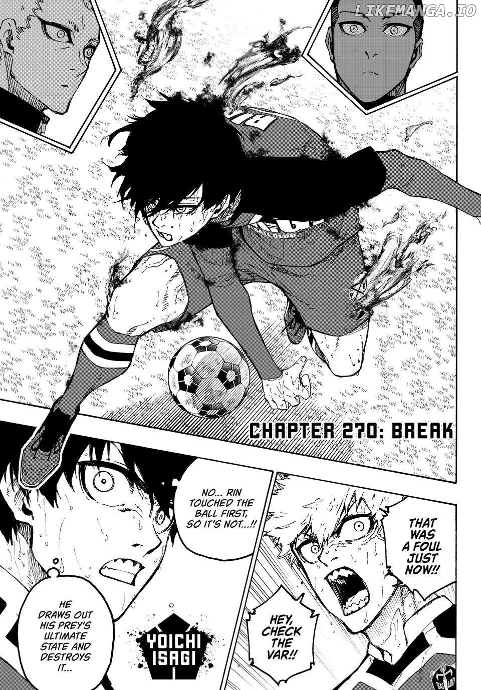 Blue Lock Chapter 270 - page 1