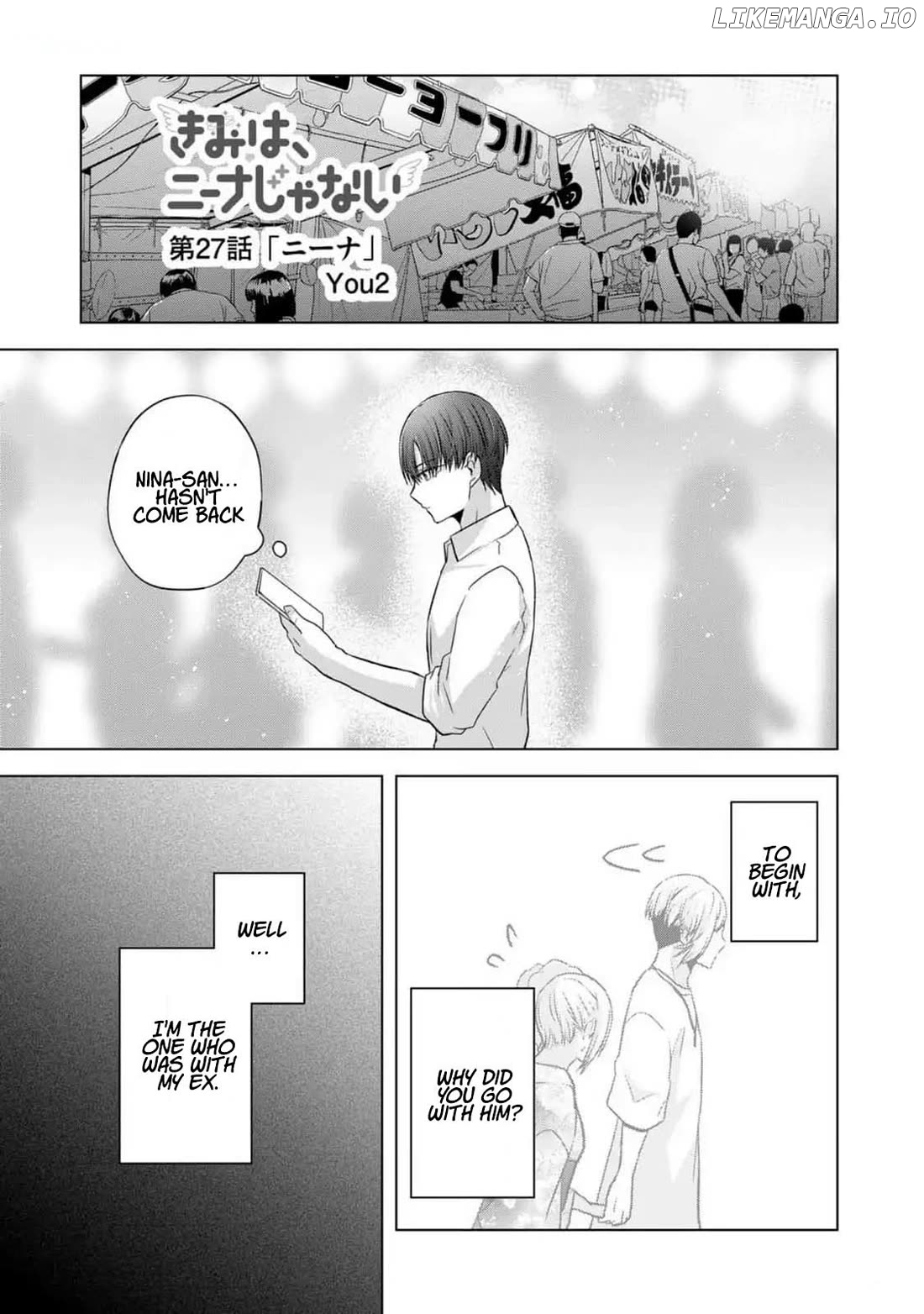 Kimi Wa, Nina Janai Chapter 27 - page 1