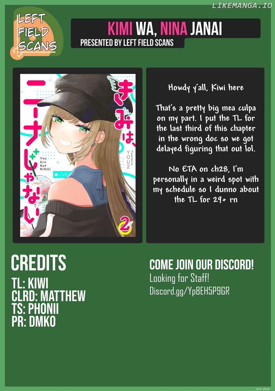Kimi Wa, Nina Janai Chapter 27 - page 19