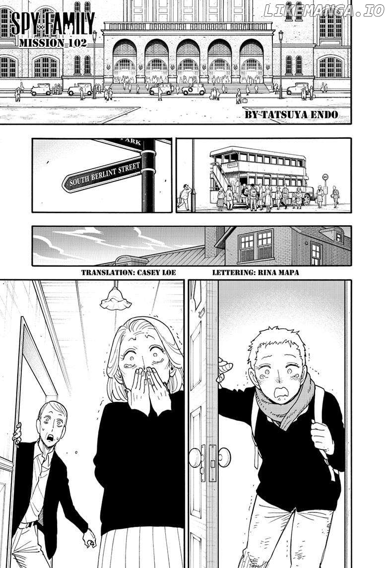 Spy X Family Chapter 102 - page 1