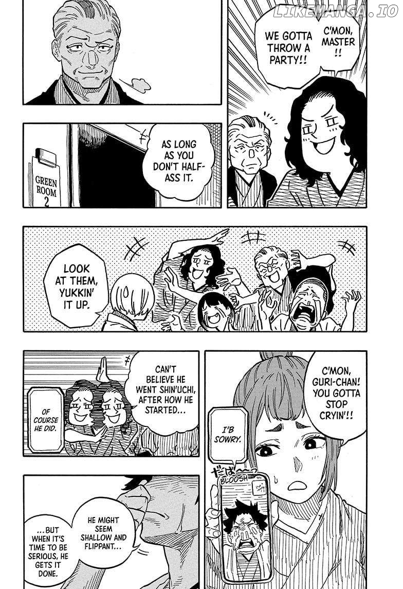 Akane Banashi Chapter 117 - page 8