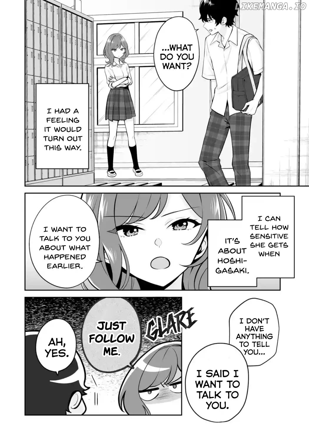 Please Leave Me Alone (For Some Reason, She Wants to Change a Lone Wolf's Helpless High School Life.) Chapter 24 - page 16