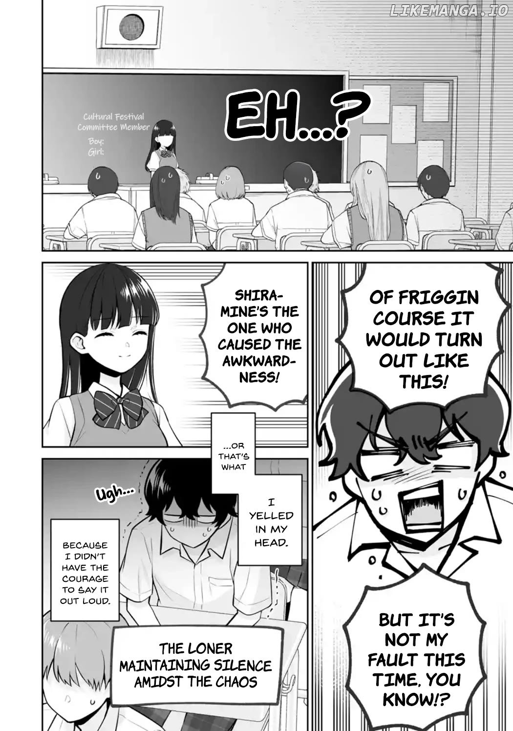 Please Leave Me Alone (For Some Reason, She Wants to Change a Lone Wolf's Helpless High School Life.) Chapter 24 - page 2
