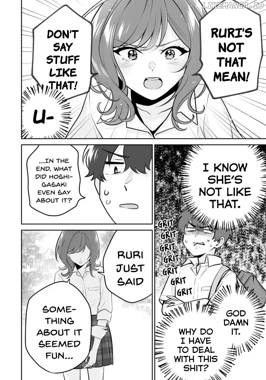 Please Leave Me Alone (For Some Reason, She Wants to Change a Lone Wolf's Helpless High School Life.) Chapter 24 - page 24