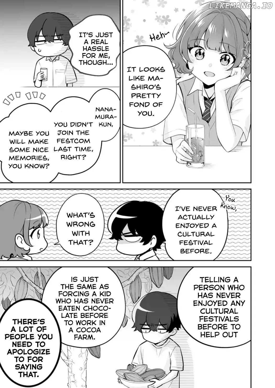 Please Leave Me Alone (For Some Reason, She Wants to Change a Lone Wolf's Helpless High School Life.) Chapter 24 - page 29