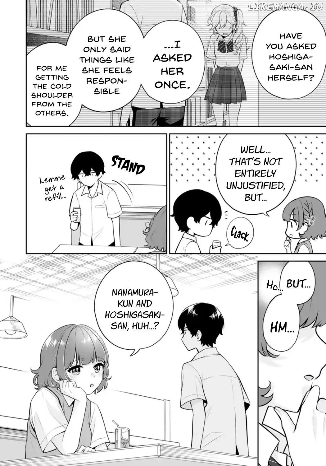 Please Leave Me Alone (For Some Reason, She Wants to Change a Lone Wolf's Helpless High School Life.) Chapter 24 - page 32