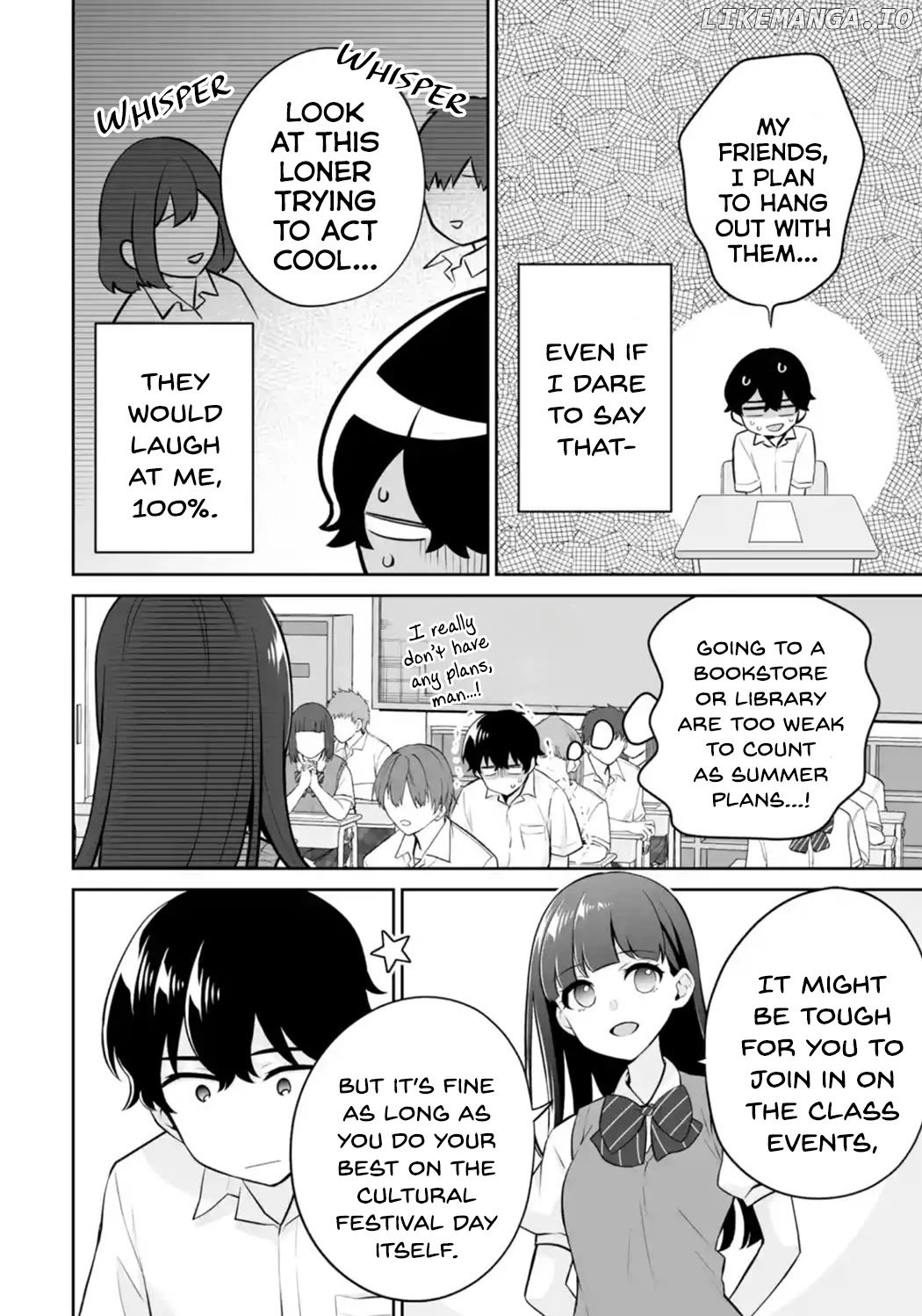 Please Leave Me Alone (For Some Reason, She Wants to Change a Lone Wolf's Helpless High School Life.) Chapter 24 - page 6