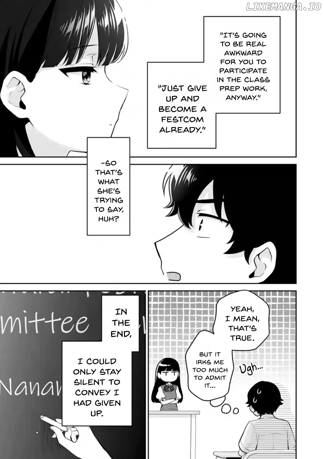 Please Leave Me Alone (For Some Reason, She Wants to Change a Lone Wolf's Helpless High School Life.) Chapter 24 - page 7