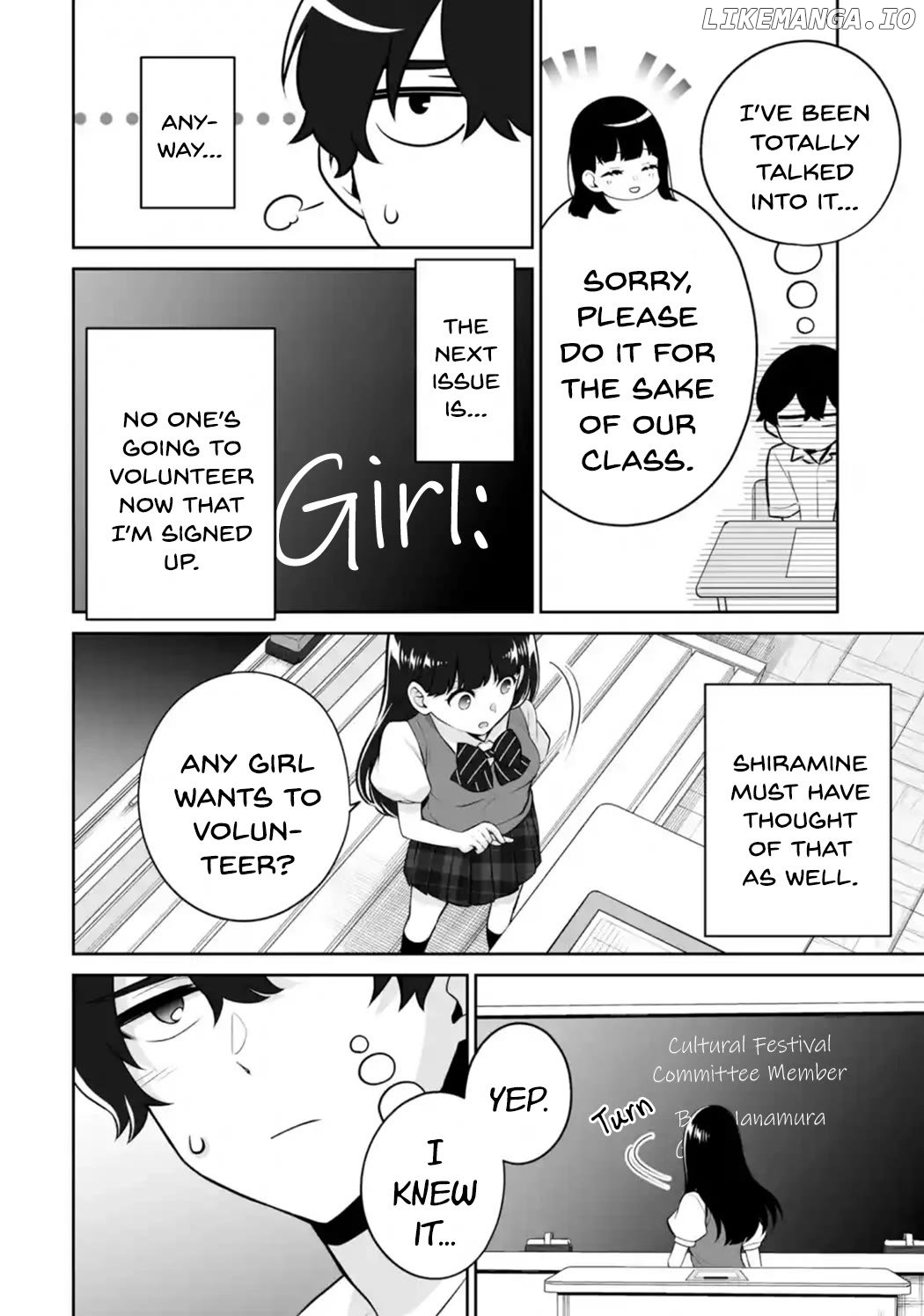 Please Leave Me Alone (For Some Reason, She Wants to Change a Lone Wolf's Helpless High School Life.) Chapter 24 - page 8