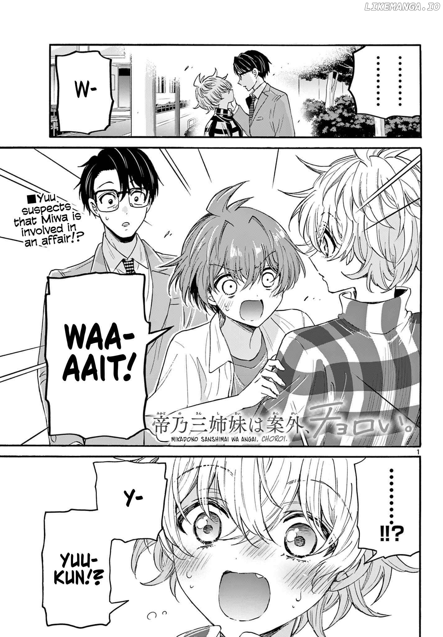 Mikadono Sanshimai Wa Angai, Choroi Chapter 122 - page 1