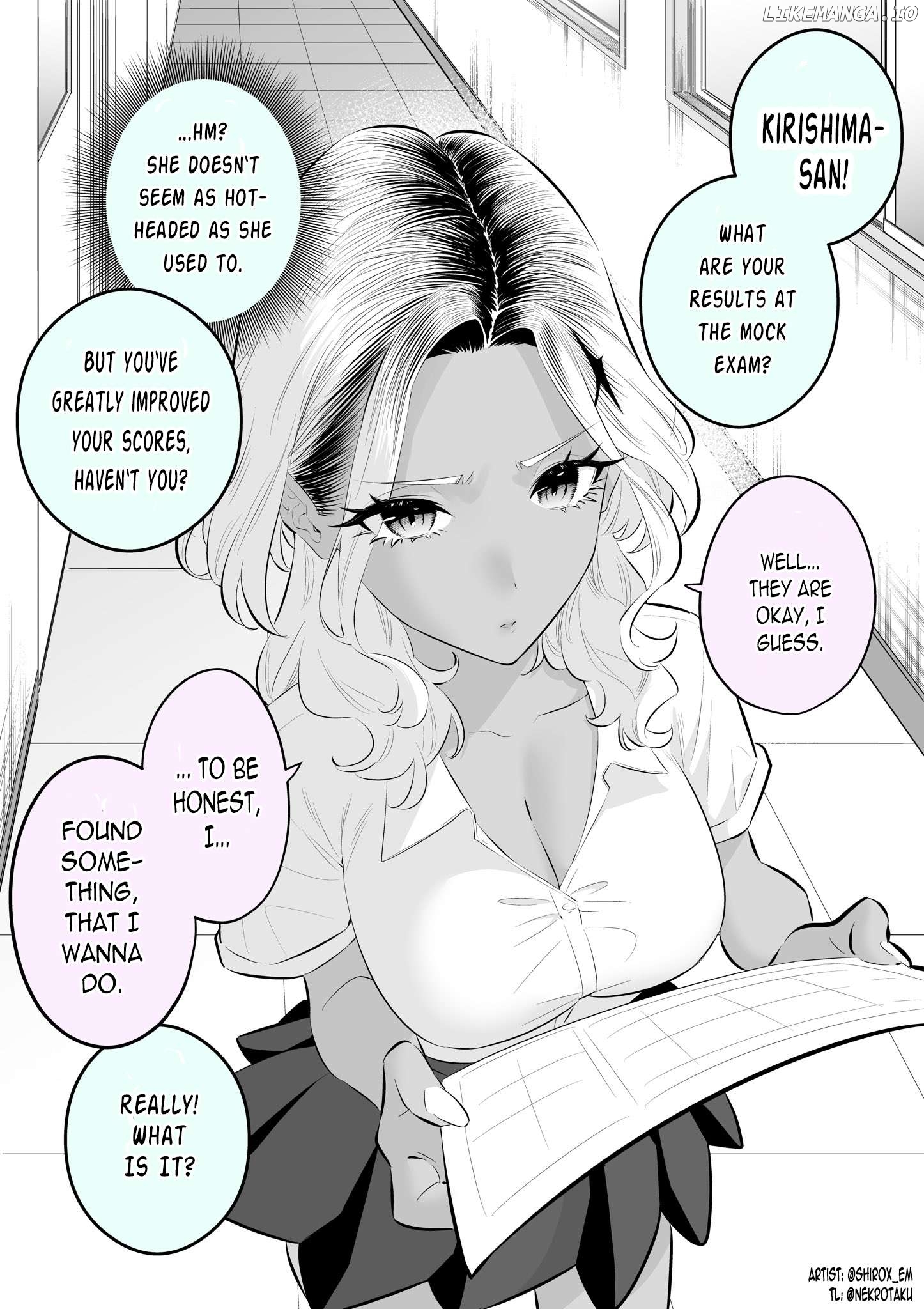 I Tried Asking a Hot-Tempered Gal Out on a Date Chapter 22 - page 1