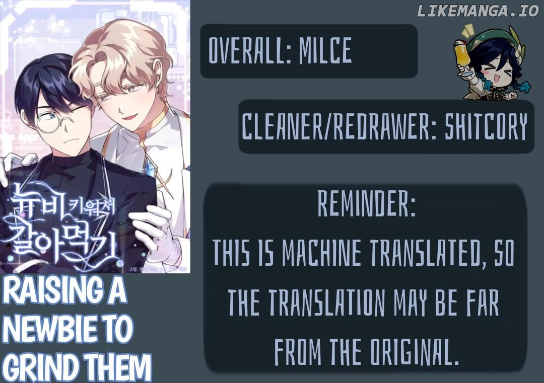 Raising a Newbie to Grind Them Chapter 22 - page 1