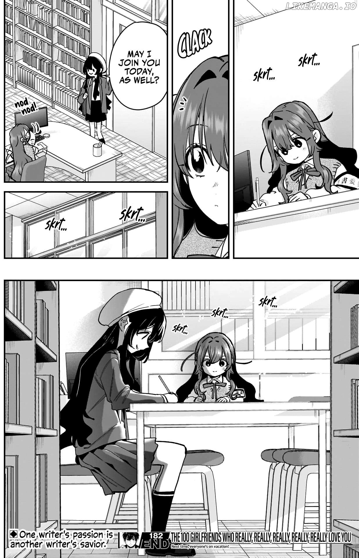 The 100 Girlfriends Who Really, Really, Really, Really, Really Love You Chapter 182 - page 21