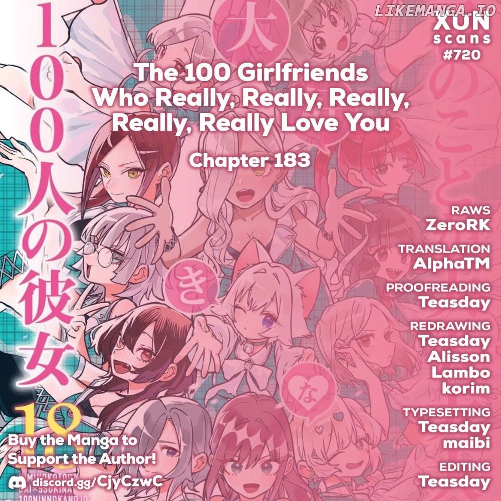The 100 Girlfriends Who Really, Really, Really, Really, Really Love You Chapter 183 - page 1