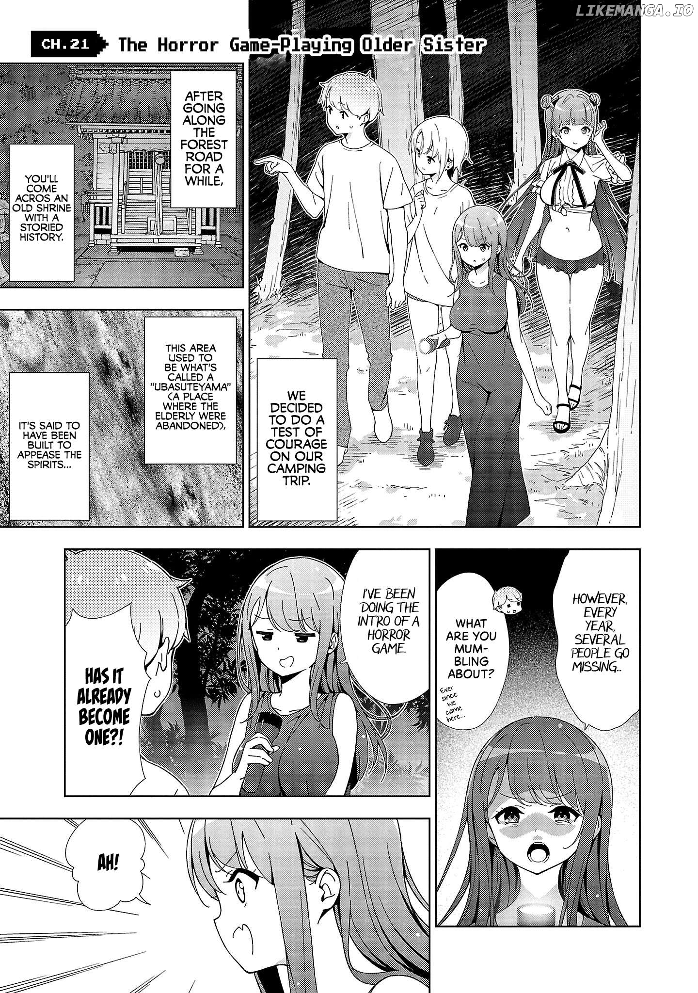 Onee-Chan Wa Game O Suruto Hito Ga Kawaru Onee-Chan Chapter 21 - page 2