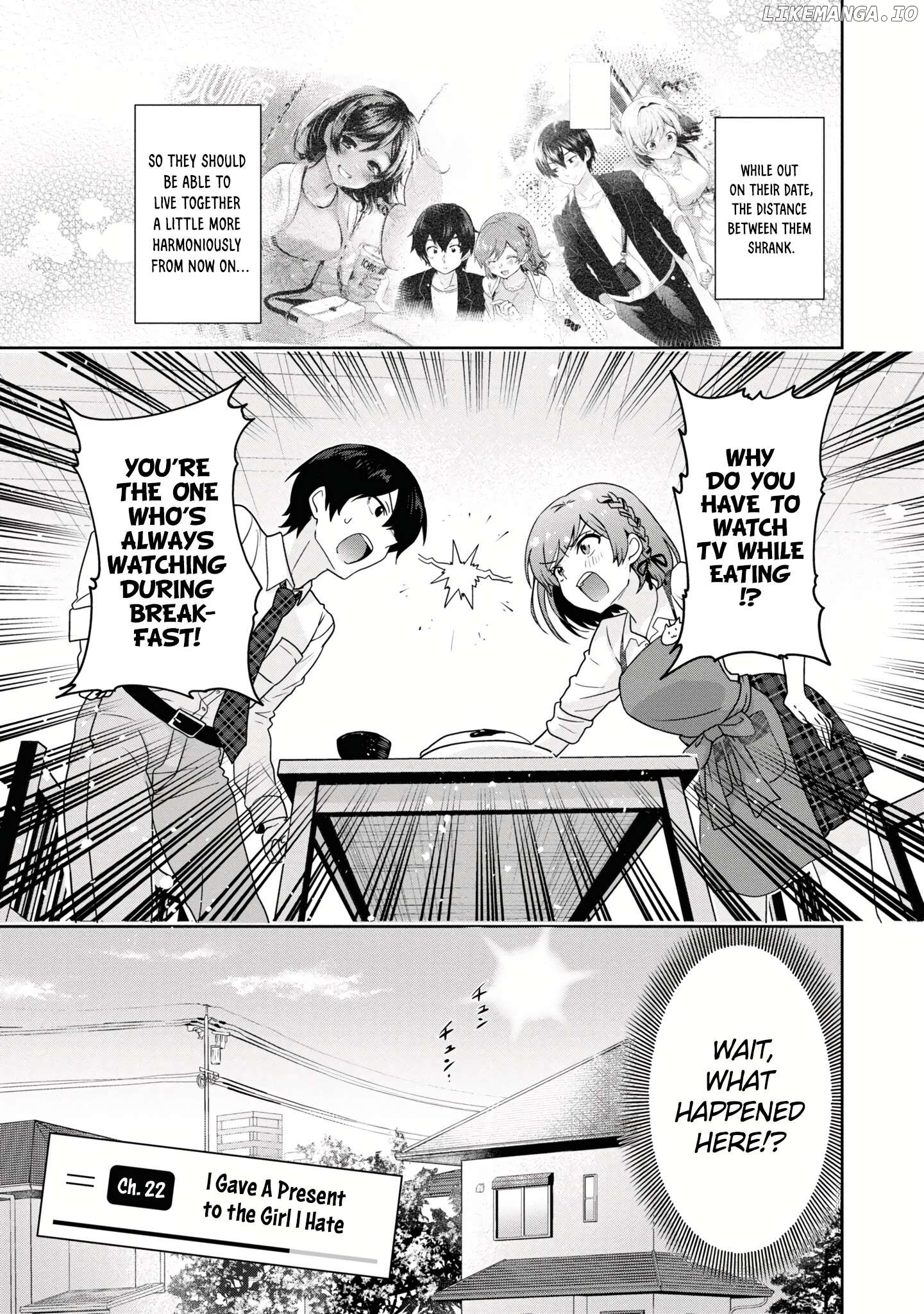 Class no Daikirai na Joshi to Kekkon Suru Koto ni Natta Chapter 22.1 - page 3