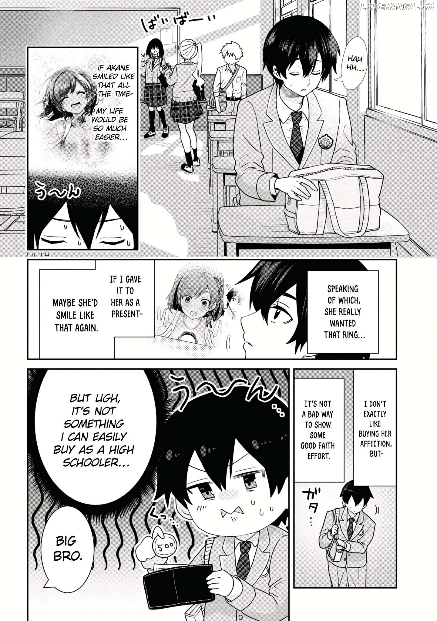 Class no Daikirai na Joshi to Kekkon Suru Koto ni Natta Chapter 22.1 - page 4