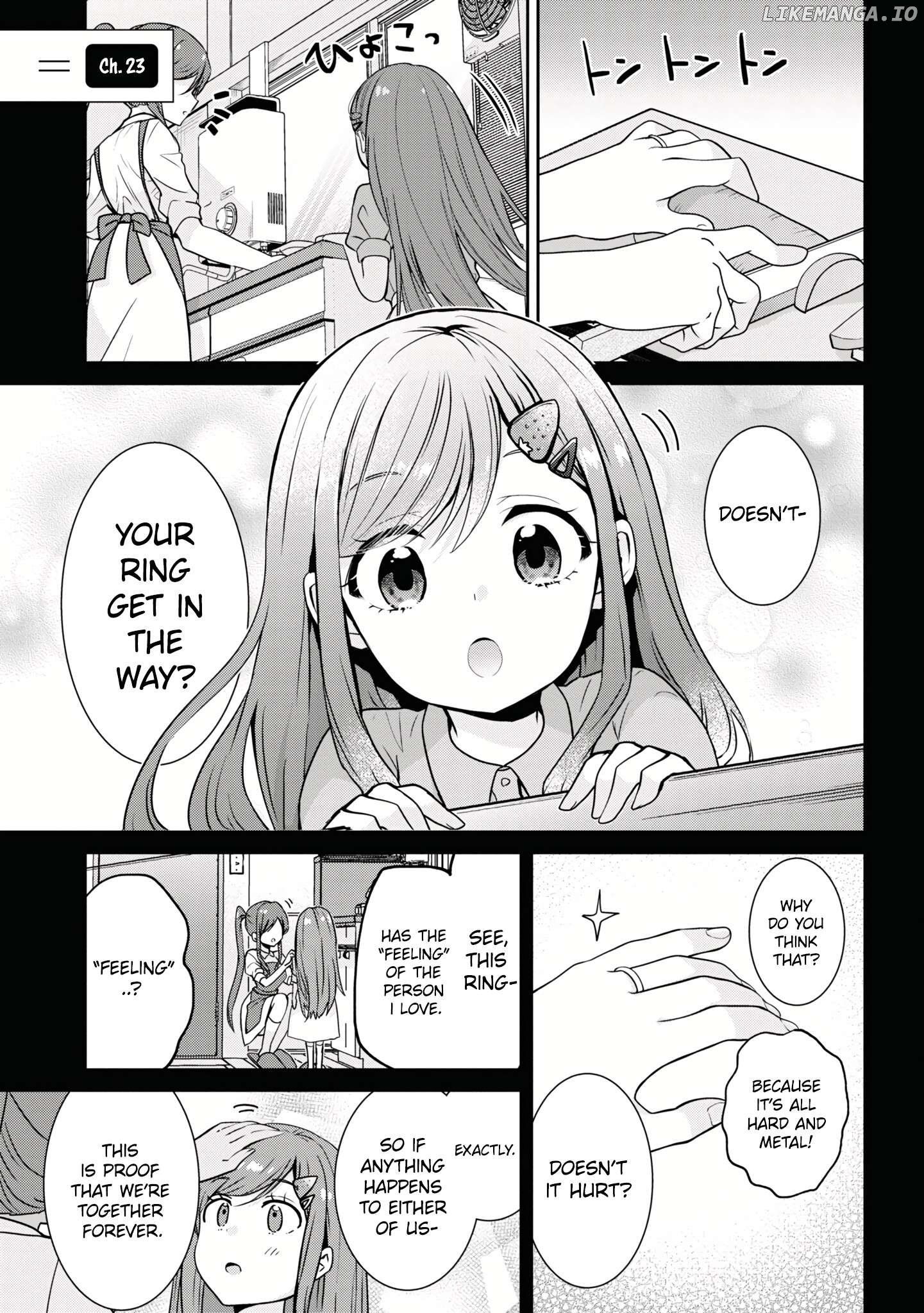 Class no Daikirai na Joshi to Kekkon Suru Koto ni Natta Chapter 23.1 - page 3
