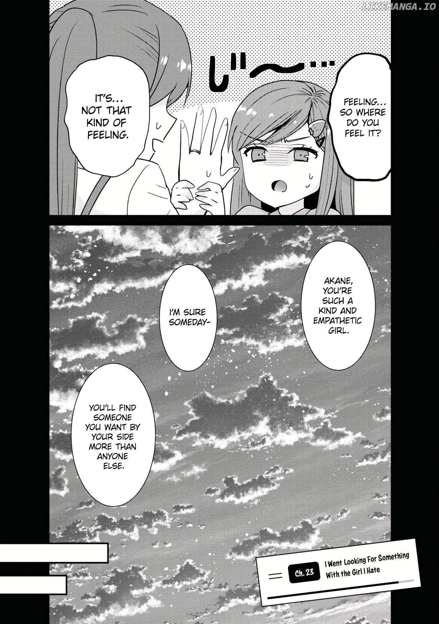 Class no Daikirai na Joshi to Kekkon Suru Koto ni Natta Chapter 23.1 - page 4