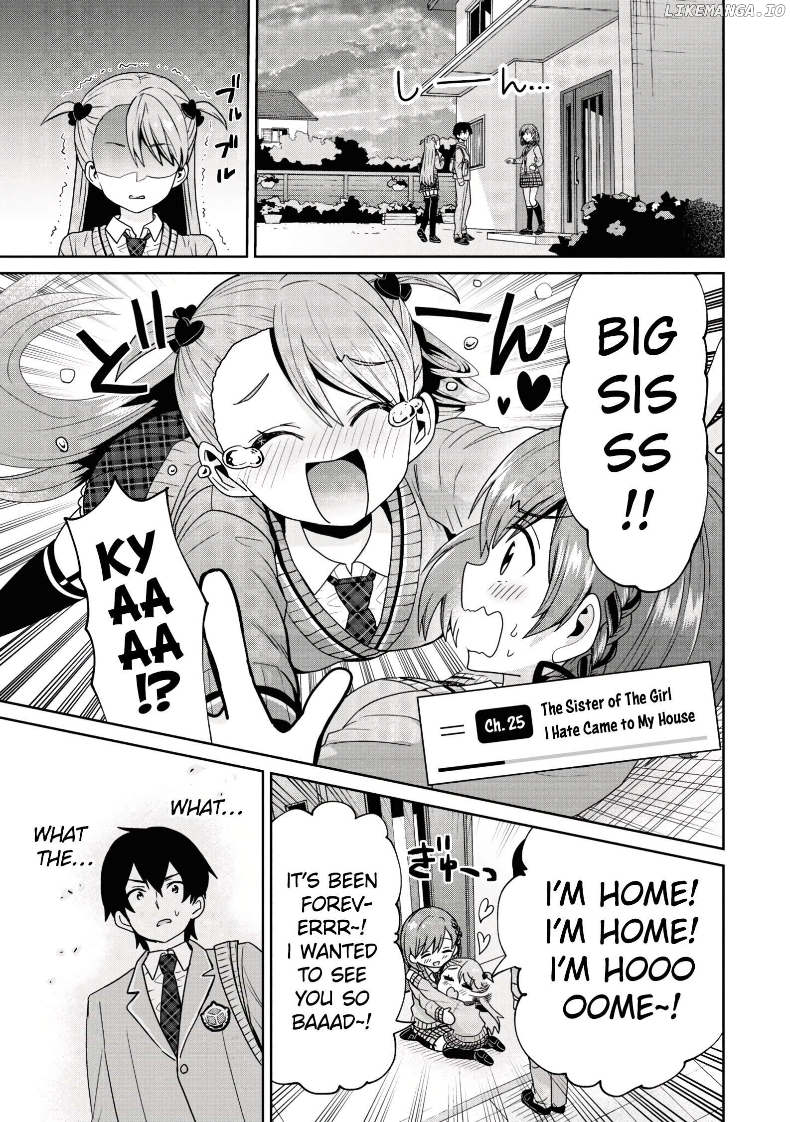 Class no Daikirai na Joshi to Kekkon Suru Koto ni Natta Chapter 25.1 - page 3